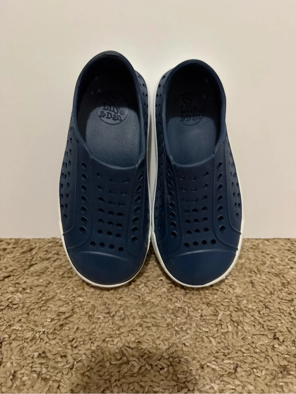 Slip-On Kids Shoes — Navy